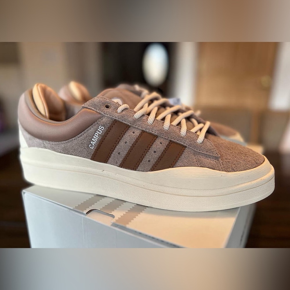 🔥🔥Bad Bunny x adidas Campus Brown (Release date 7/29/23) - Picture 3 of 8